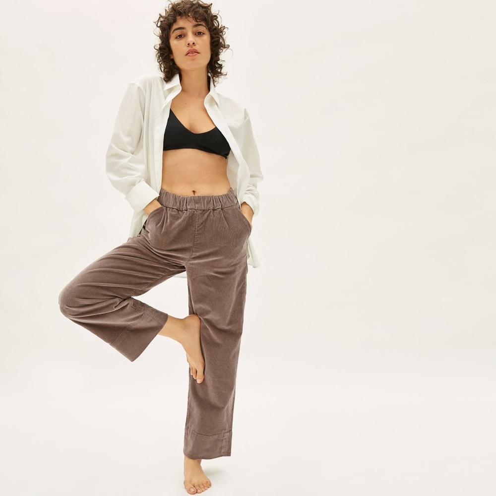 The corduroy easy pant